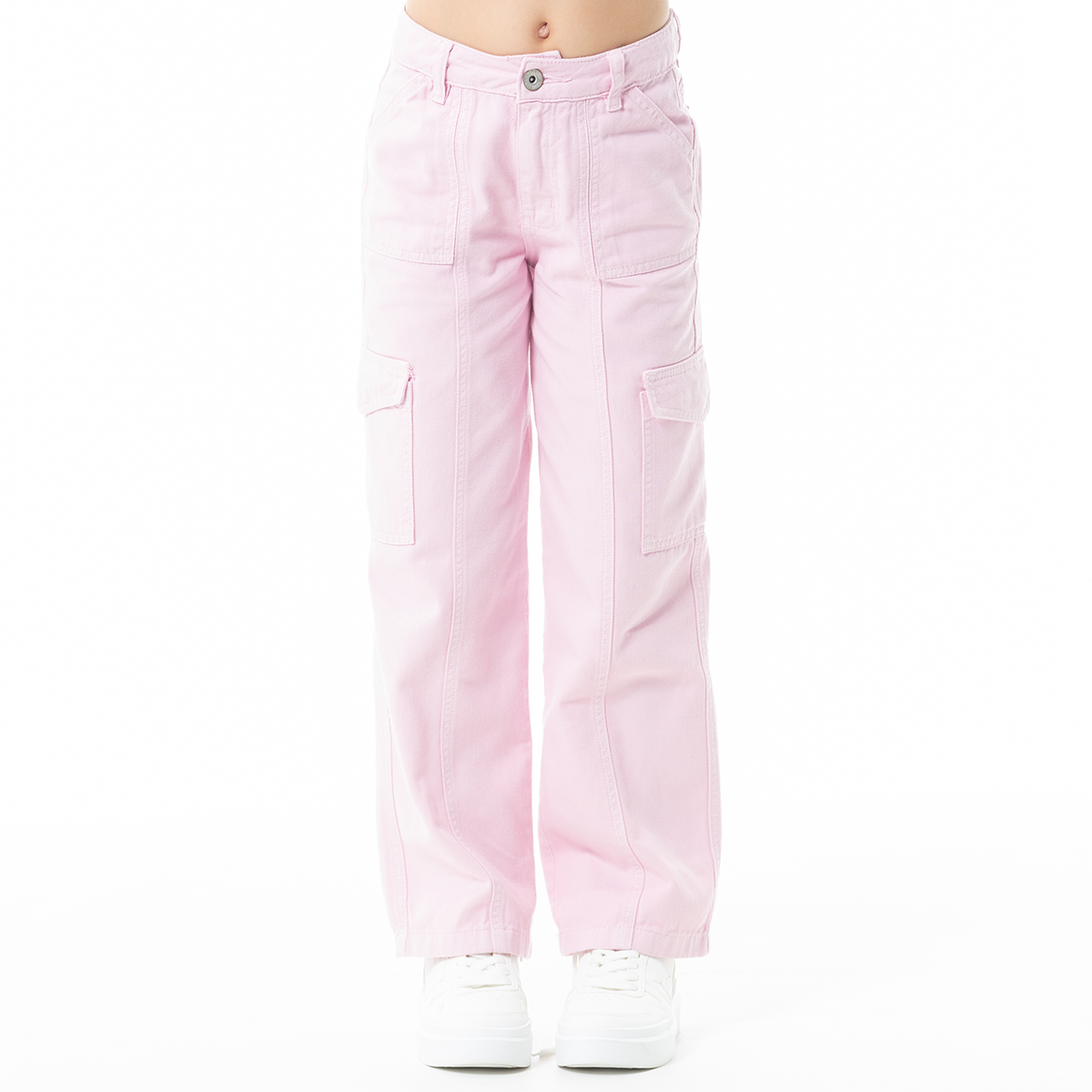 PINK CARGO PANTS FOR GIRLS Nauty Blue Intl